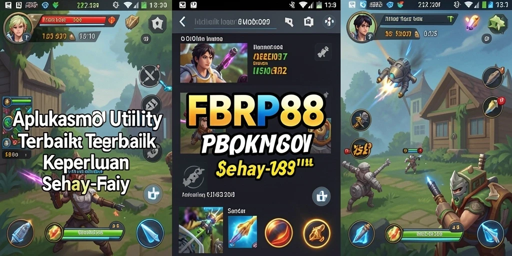 Tampilan antarmuka sederhana dan fungsional FBRP88 yang memudahkan pengguna.