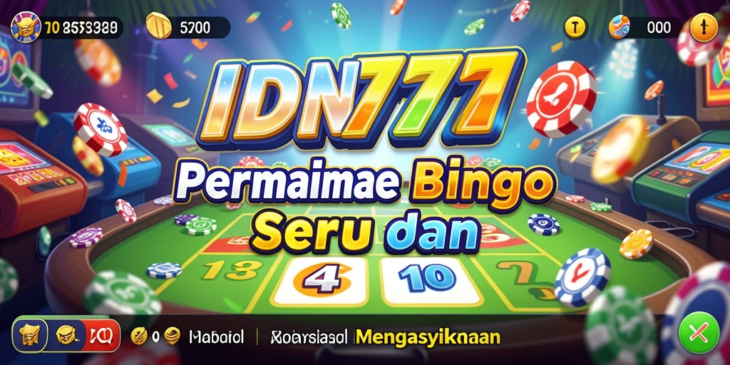 Tampilan gameplay seru di IDN777 dengan berbagai pilihan Bingo.