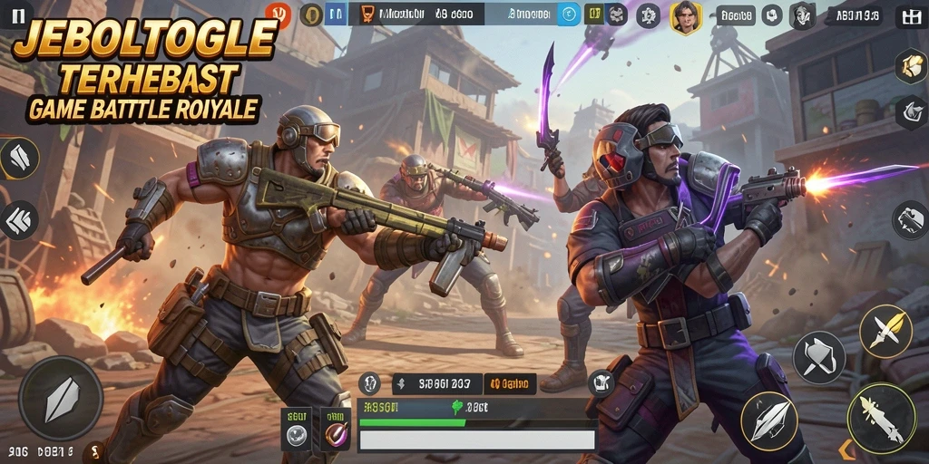 Tampilan gameplay seru di JEBOLTOGEL saat pertempuran berlangsung.