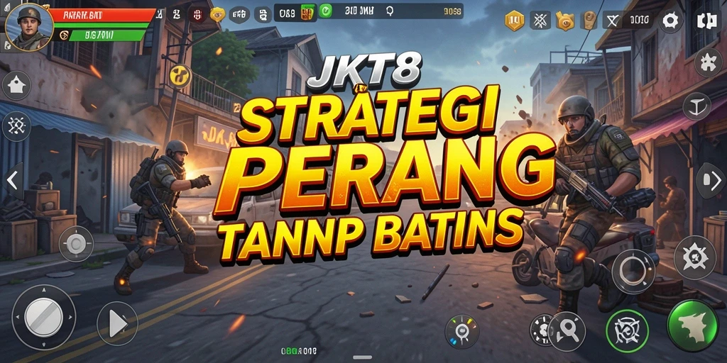 Tampilan gameplay JKT8 yang seru dan menegangkan.