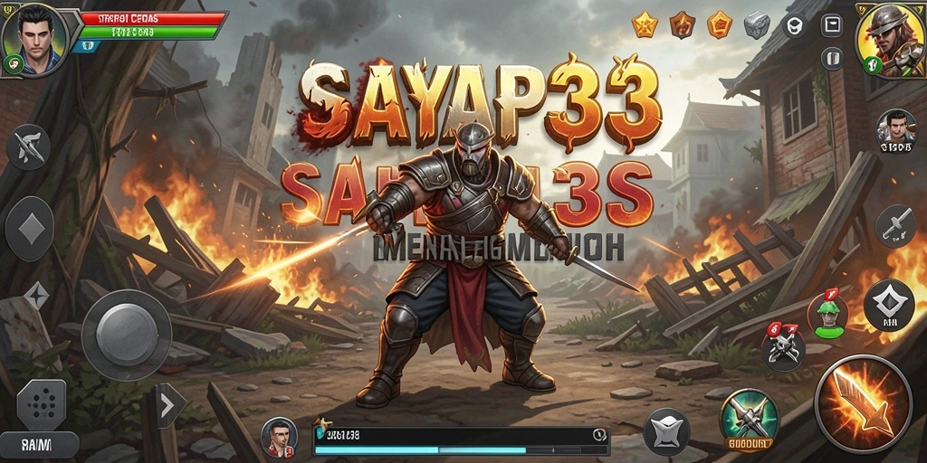Tampilan menarik dari gameplay strategis SAYAP33.