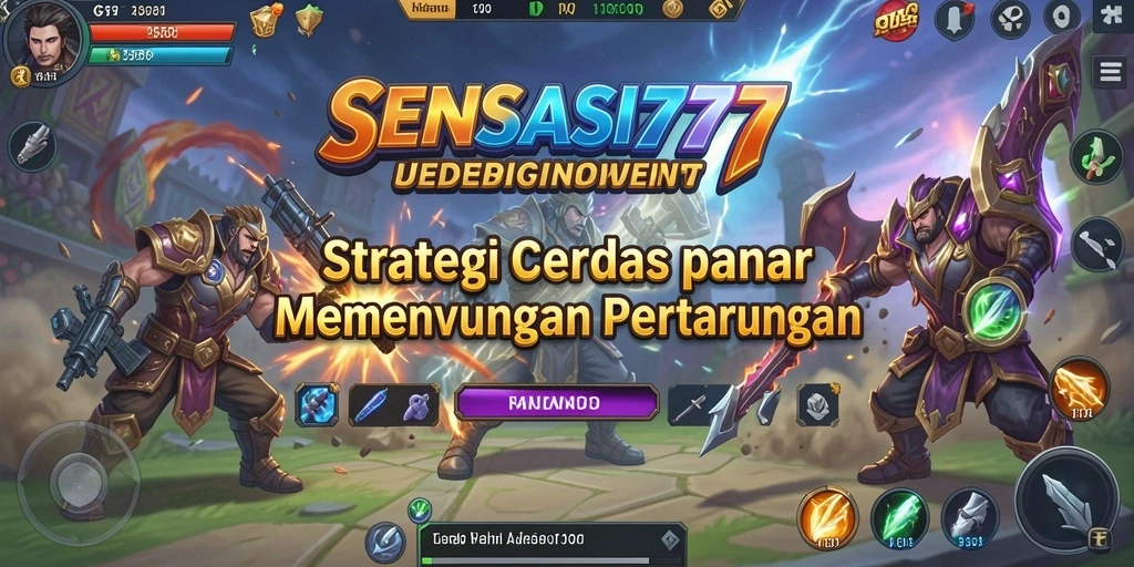 Tampilan gameplay SENSASI777 yang menegangkan dan strategis.